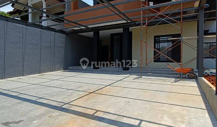 Rumah Baru Hoek 2 Lt Dalam Cluster Nyaman Strategis, Pondok Cabe 2