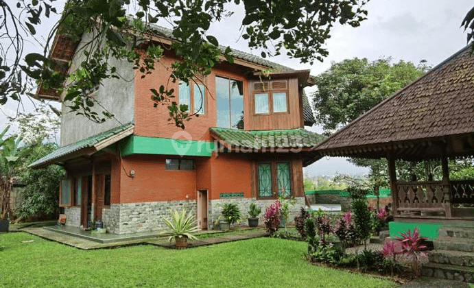 VILLA HIJAU KAWASAN CISARUA BOGOR VIEW PEMANDANGAN INDAH 1