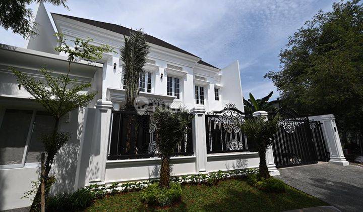 Rumah Mewah Baru Nuansa Clasic Di Pondok Indah 1