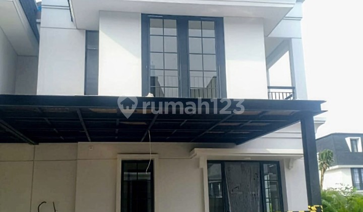 Dijual Rumah Hook Baru Eropa Modern Ada Attic Room Dalam Cluster Bintaro Tangerang Selatan