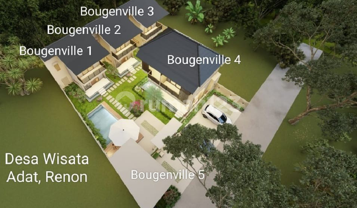 For Lease 3Br Villa D Bougenville Renon Bali Denpasar Type 1 Furnished