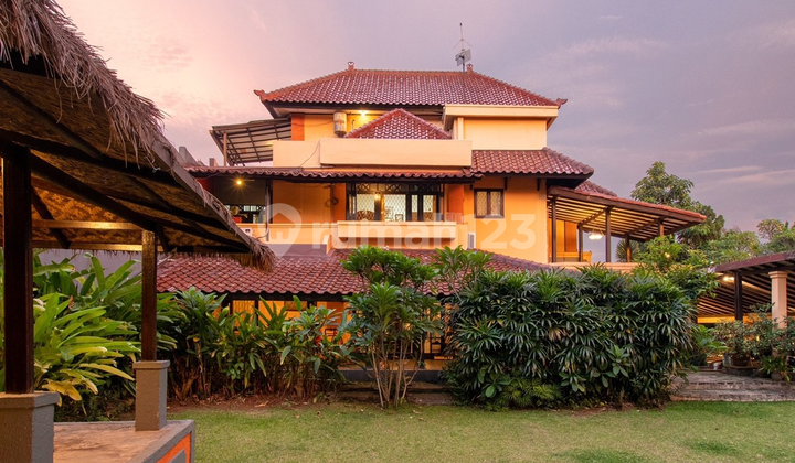 Rumah Asri dan Artisktik Nuansa Bali di Bali View Ciputat Timur