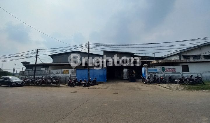 Pabrik Aktif Raya Serang Cikupa Ukuran 3900m2 , Kawasan Industri Bonen Sukanagara, Kec. Cikupa, Kabupaten Tangerang Sertifikat SHM