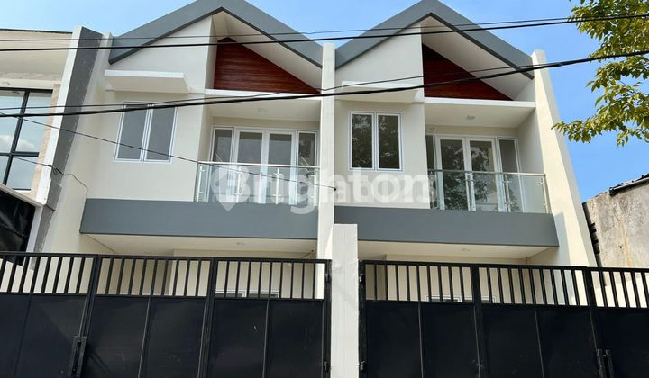 Rumah Kavling DKI Meruya 125m2 Brand New Siap HUNI Dijual Jakarta Barat