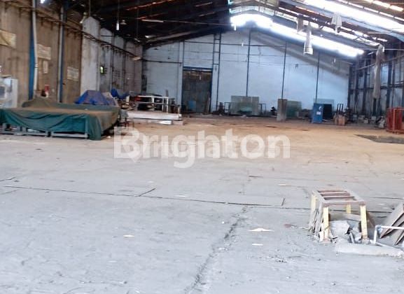 TANAH RAYA DADAP 3100M2 HARGA NEGO, termasuk gudang + Rumah Tinggal PERANCIS 2