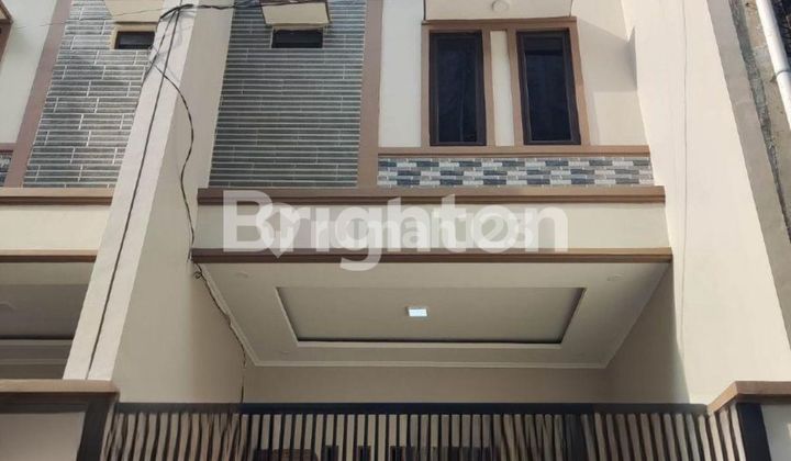 Rumah Tanjung Duren 4.5 x 13 Dalam Row 2 mobil, harga dibawah 2m jakarta barat