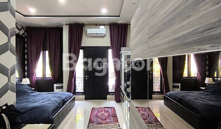 Rumah Kav DKI 125m2, 2 Tingkat semi furnished siap huni SHM Meruya Jakarta Barat 2