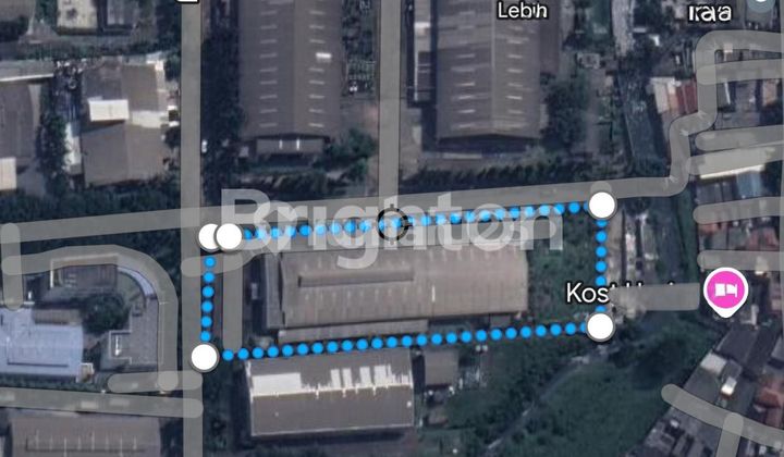 Warehouse in JIEP Industrial Area 8300m2 Ready to Use, Includes Mess, Office in Pulo Gadung Cakung, East Jakarta, 40-feet Container