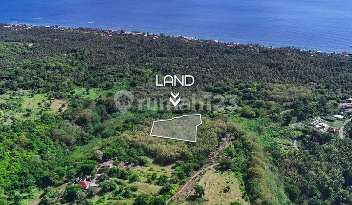Tanah Impian di Nusa Penida - Panorama Laut & Gunung Agung Tanah Impian di Nusa Penida - Panorama Laut & Gunung Agung