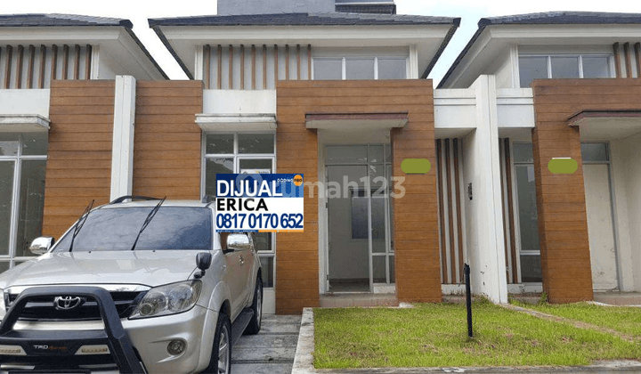 Dijual Rumah 1 Lantai Masih Standard Developer di Cluster Garden Ville Citra Raya 1