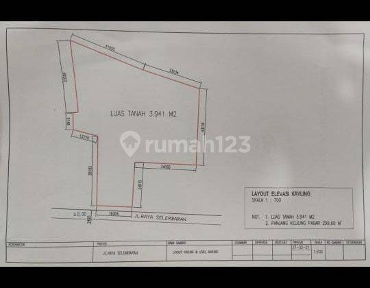 Dijual Termurah Tanah di Pinggir Jalan Raya Dadap, Lokasi Ramai 2