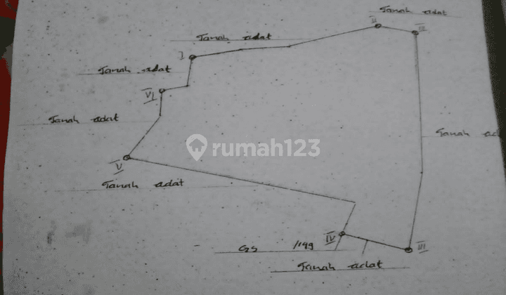 Dijual Tanah Dengan Luas Total 2.056 M² di Pinggir Jalan Raya Utama Pandeglang 1