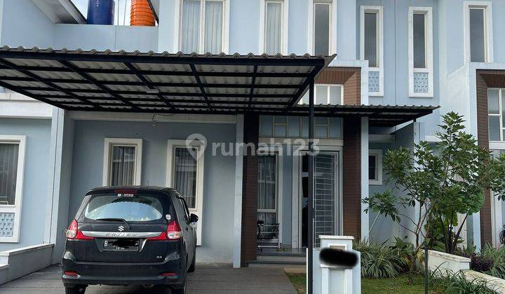 Dijual Sewa Furnished Belakang Sudah Diplur, Canopy Depan Belakang, Cluster Chiara Suvarna Sari 1