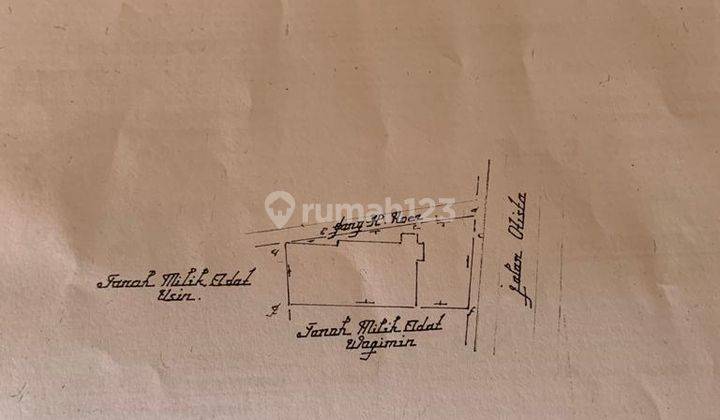 Dijual Rumah Tua Dipinggir Jalan Raya Pasar Baru, Cocok Untuk Dijadikan Ruko Dan Tempat Usaha Lainnya 2