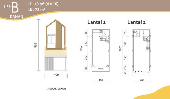 Dijual ruko baru 2 lantai di Fedora Park posisi hook Suvarna Sutera 2