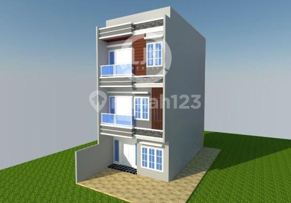 Di Jual Rumah On Progress Lokasi Strategis di Tomang, Jakarta Barat 1