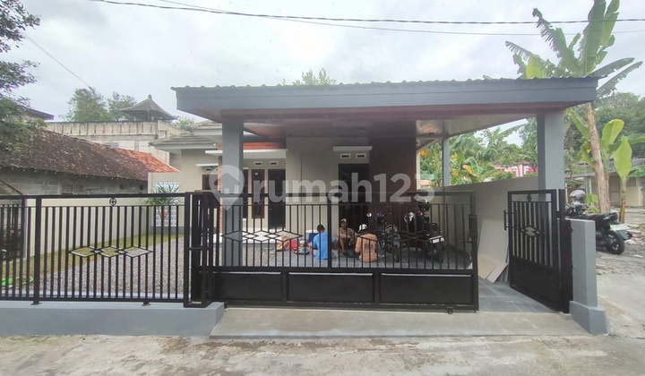 One-Story House with Large Land for Sale in North Jogja, Sleman, Yogyakarta