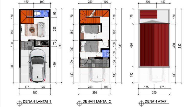 Rumah 2 Lantai Harga 1 Lantai Dekat Jl.Raya PKP Ciracas Jaktim 7