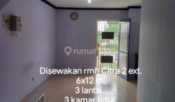 Rumah 3 lantai disewakan di Citra Garden 2 ektension, cengkareng barat 1