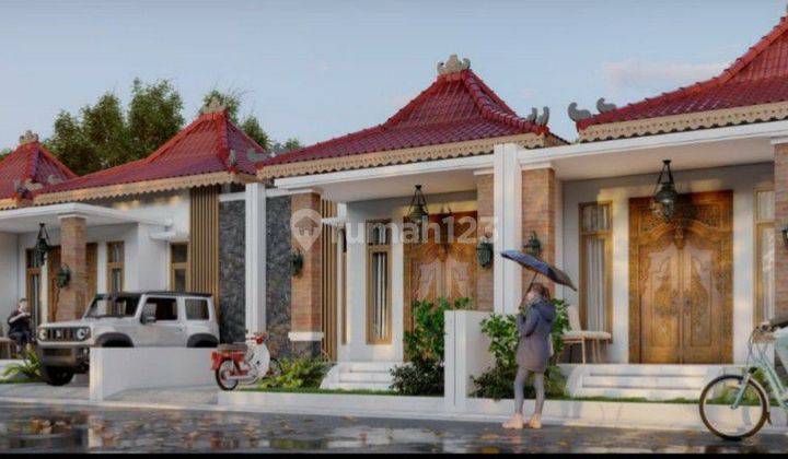 Rumah clasik modern mewah joglo mepet prambanan 2