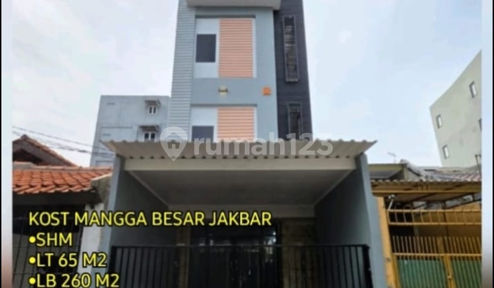 For Sale, Fully Active Boarding House in Mangga Besar, West Jakarta 1
