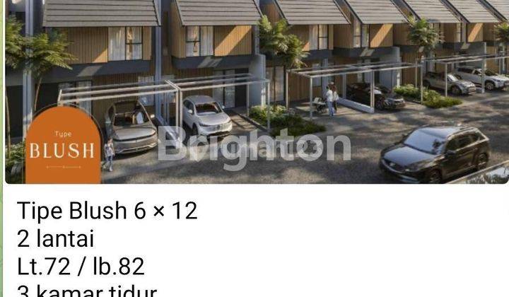 Anwa Residence Bintaro Blush 6 x 12, 3 KT 2 KM 2 Carport 1