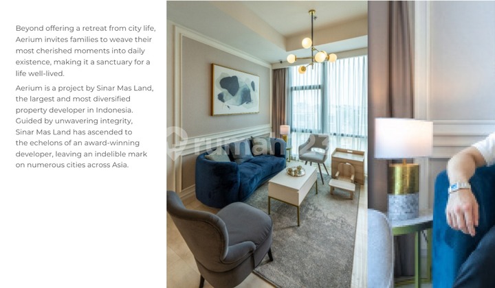 Apartemen Aerium Akses Strategis Jakarta Barat