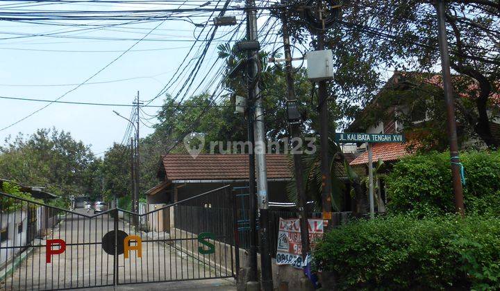 Rumah 1 Lantai Hoek Dalam Komplek Warung Buncit Pejaten 1