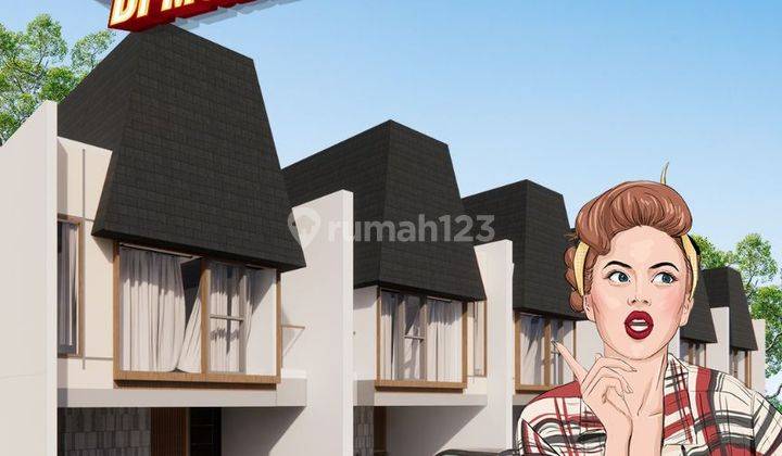 Rumah 2 Lantai berkonsep modern di Pondok Cabe Tangerang Selatan 2