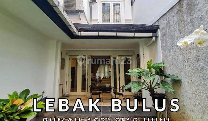 Rumah Nyaman Asri Siap Huni di Lebak Bulus 1