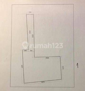 Dijual Tanah Siap Bangun Untuk Cluster. Lokasi Dekat Stat Mrt 1