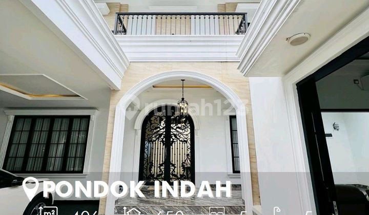 Rumah Brand New Mewah Akses Jalan Lebar Pondok Indah - Jakarta Selatan
