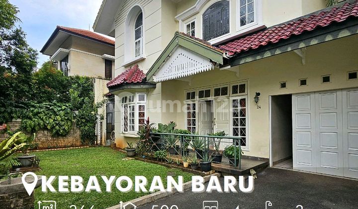Dijual Rumah Siap Huni Dalam Lingkungan Prime dan Tenang di Area Kebayoran Baru