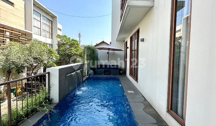 Rumah Bagus 3 Lantai Dalam Townhouse Eksklusif Ampera Kemang Jakarta Selatan 2