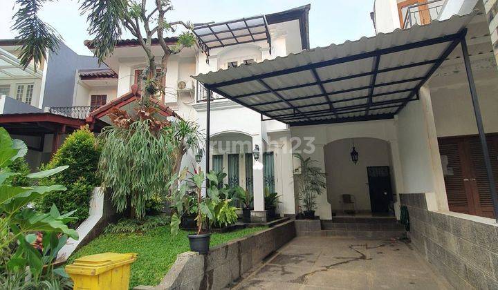 Rumah Cantik Desain Modern Dalam Komplek Perumahan Nyman Di Lebak Bulus 1