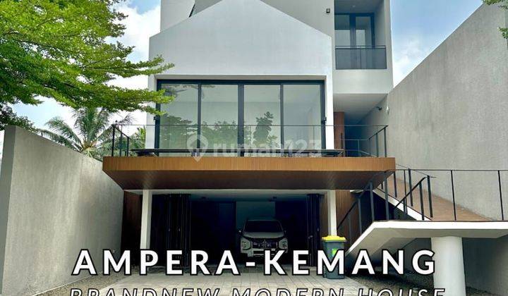 Rumah Baru Modern di Ampera Kemang Jakarta Selatan  1