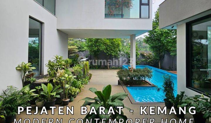 Rumah Modern Kontemporer di Kemang Jakarta Selatan  2