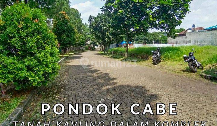 Tanah Kavling Dalam Komplek Modern Hill Pondok Cabe Tangerang Selatan 1