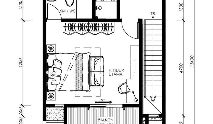 Rumah Brand New Dalam Townhouse Di Cinere  2