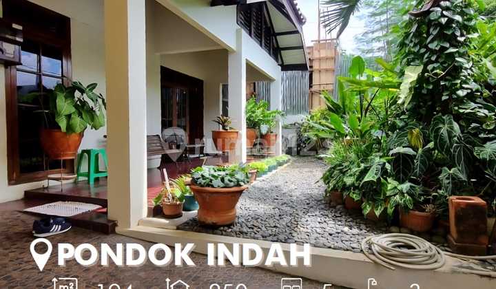 Rumah Lama Terawat Di Pondok Indah