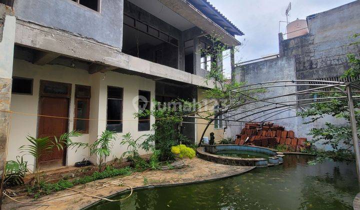 Rumah 2 lantai setengah jadi Joglo Meruya 2