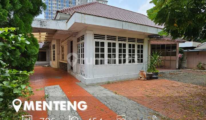 Land Calculation House In Menteng