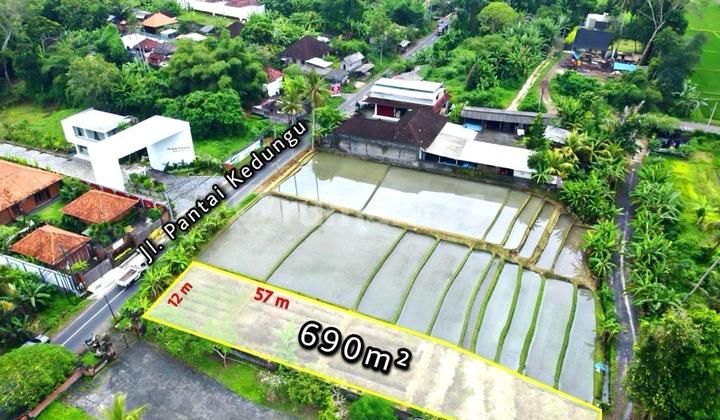 Tanah Shm 690.0 M² Jl Pantai Kedungu Tabanan 
