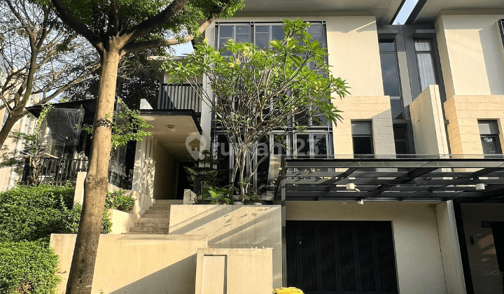 Dijual Cepat Rumah Hoek Nava Park Lancewood Bsd Sudah Renovasi 1