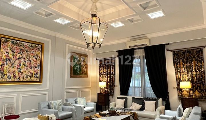 Rumah+3Pavilion Mewah Posisi Hoek Area Strategis di Kebayoran Jkt