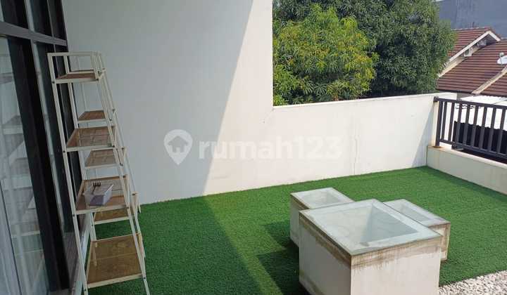 DIJUAL CEPAT RUMAH FULL FURNISHED RAPIH SIAP HUNI DI CLUSTER BANJAR WIJAYA 2