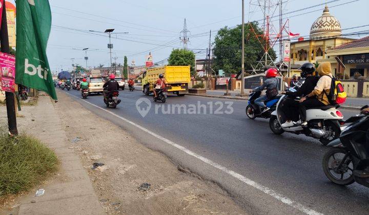 DIJUAL TANAH DI PINGGIR JALAN NASIONAL KLARI KARAWANG  1