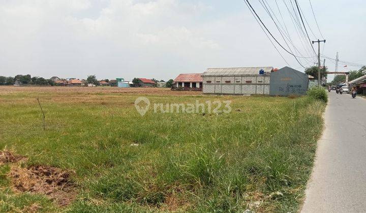 DIJUAL TANAH PINGGIR JALAN KARANGPAWITAN KARAWANG  2