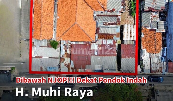 Dijual Cepat Tanah Hook H Muhi Raya Pondok Pinang Jaksel
