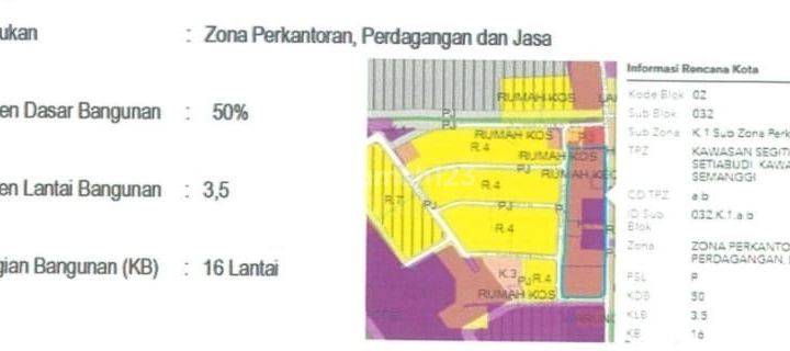 Tanah MURAH KOMESRIAL KUNINGAN 351 SHM m² 2